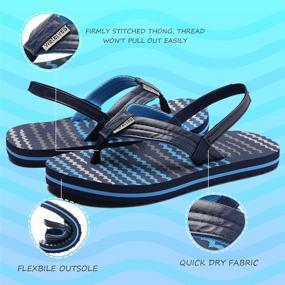 img 3 attached to Watelves Flip Sandals Подходит 35