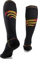 🧦 azalencro compression socks: 20-30mmhg support for men & women - ideal for athletic activities, running, circulation boost (1 pair) logo