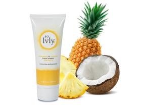 img 3 attached to 🍍 So Lvly Pineapple and Coconut Oil Hand Cream Moisturizer, Enriched with Vitamin E, 3.38 Fl Oz