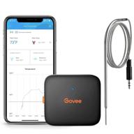 🌡️ govee bluetooth wireless meat thermometer - digital grill thermometer with 1 probe, 230ft remote temperature monitor - smart kitchen cooking thermometer for bbq, oven, smoker, cakes - alerts and notifications included logo