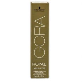 img 1 attached to Schwarzkopf Professional Igora Royal Absolutes Краска для волос темно-блондинка с золотым оттенком 6-50, натуральная, 2,1 унции - яркое и долговечное решение для окрашивания волос.