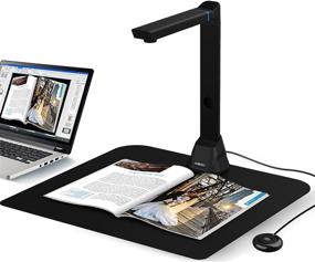 img 4 attached to 📚 VIISAN Portable A3 Size Book & Document Scanner with Foldable HD 16MP Overhead Fast Scanning for Teachers, Office, and Mac & Window Compatibility, Multi-Language Detection, and Auto-Flatten Technology