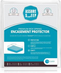 img 3 attached to 🛏️ L'COZEE Assure Sleep – Twin Size Premium Box Spring Encasement Cover