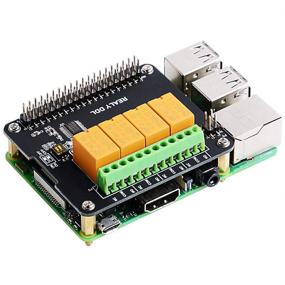 img 3 attached to 🔌 GeeekPi Raspberry Pi Expansion Board 4 Channel Relay Board - электромеханический реле питания для Raspberry Pi 4B, 3B+, 3/2B (без программирования/программируемый)