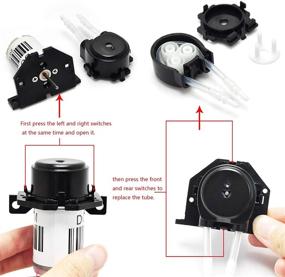 img 1 attached to Gikfun AE1207 12V DC Peristaltic Dosing Pump with Connector - Ideal for Arduino Aquarium, Lab Analysis, DIY Projects