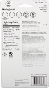 img 1 attached to 💡 Dimmable Candelabra Light Bulb - Westinghouse 4513120 Equivalent