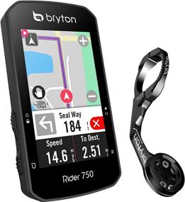 img 3 attached to 🚴 Bryton Rider 750 GPS Bike/Cycling Computer - USA Map Edition, Color Touchscreen, Maps & Navigation, Smart Trainer Workout, Radar Support, 20-hour Battery, E-Bike Compatibility, ANT+ Sensor Support