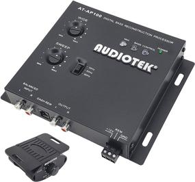 img 4 attached to Audiotek AT-AP100 Digital Bass Processor & Sound Restoration - 1/2 Din Car Audio Crossover for Subwoofer Tuners with Bass Knob Input (15V RMS, 13.5V Peak Output)