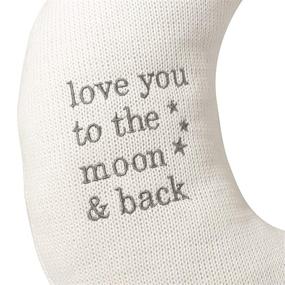 img 1 attached to 🌙 Lillian Rose White Star and Gray Moon Nursery Pillow Set: Dreamy Bedding Perfect for Your Little One's Comfort