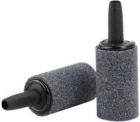 img 1 attached to 🐠 Enhance Your Aquarium or Hydroponics Setup with TripleLife’s 10 Pcs Aerator Cylinder Bubble Diffuser Air Stones Fish Tank Pump and Ceramic Airstones!