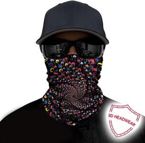 img 3 attached to 🌬️ Obacle Seamless Bandana Face Mask Rave Men Women: Ultimate Protection against Dust, Sun, and Wind