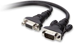 img 1 attached to 🔌 25-Foot Belkin VGA Monitor Extension Cable - HDDB15M to HDDB15F