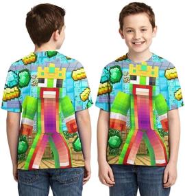 img 2 attached to Crewneck Fashion Sleeve YouTube Medium Boys' Clothing and Tops, Tees & Shirts
