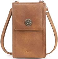 cluci crossbody lightweight leather shoulder logo