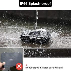 img 1 attached to Lykus Mini Hard Case Dry Box: Splash-Proof Storage for Water Activities – Boating, Kayaking & More!