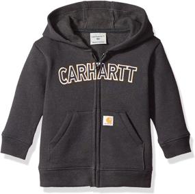 img 1 attached to Carhartt Little Toddler Fleece Sweatshirt Boys' Clothing