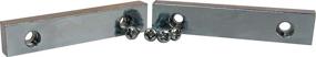 img 4 attached to 🔩 PANAVISE 353 Plated Steel Jaws (pair) with screws, compatible with 301, 303, 304, and 381