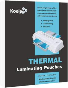 img 4 attached to 🐨 Koala 11.5x17.5 Inches 5 mil Thermal Laminating Pouches - Seal 11x17 Photos, 50 Sheets