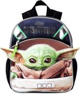 mandalorian baby yoda mini backpack logo