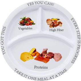 img 4 attached to 🍽️ Bariatric Plates- Portion Control Bundle