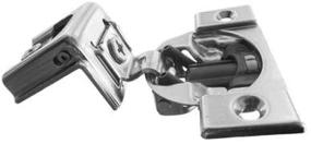 img 1 attached to 🔩 Blum Compact Blumotion 39C - New Bmn Hinge & Plate, 10-Pack: 1" Overlay, Wraparound, Screw-On