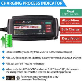 img 1 attached to Надежный зарядное устройство Booster 12V 5А для автомобиля, мотоцикла, лодки и других!