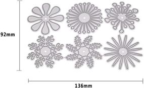 img 2 attached to 🌼 Cut Flowers and Leaves Metal Cutting Dies - 3D Scrapbooking Die Cuts for Paper Crafting, Card Making, and Photo Album Decoration - Embossing Folder Stencil Metal Dies