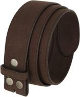 👔 stylish suede leather belt strap - a must-have men's accessory for belts logo
