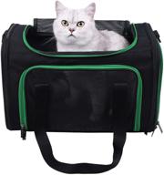 🐱 optimized soft cat carriers in black for small, medium, and large cats logo