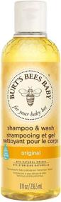 img 4 attached to 🐝 Burt's Bees Baby Bee Tear-Free Shampoo and Wash - 8 fl. oz