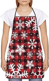 img 2 attached to Christmas Snowflakes Grilling Selvedge Waterproof