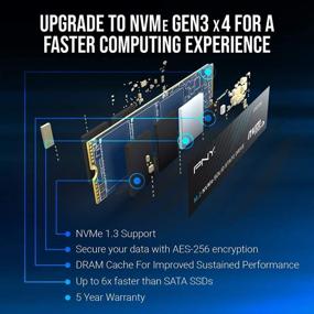 img 1 attached to 💾 PNY CS2130 2TB M.2 PCIe NVMe Gen3 x4 SSD, Read Speed up to 3,500 - M280CS2130-2TB-RB