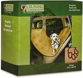 img 3 attached to 🐶 Ultimate Comfort for Your Pet: Cruising Companion Hammock Car Seat Covers for Dogs - Camel