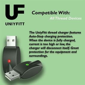 img 3 attached to Умный USB зарядный устройство с функцией автоматической остановки LED: Зарядка двух устройств одновременно