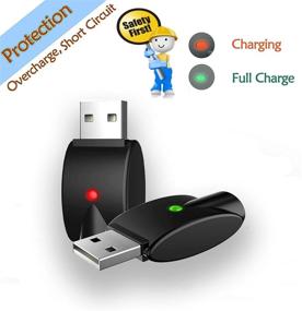 img 2 attached to Умный USB зарядный устройство с функцией автоматической остановки LED: Зарядка двух устройств одновременно