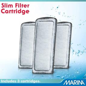 img 3 attached to 🔍 Enhanced Filtration with Marina Slim Filter Carbon Plus Ceramic Cartridge