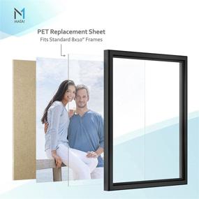 img 1 attached to Flexible Transparent Replacement Mat: Plexiglass Quality at its Best