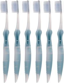 img 1 attached to 🪥 Sofresh Flossing Toothbrush - Adult Size: Choose Your Color (6, Blue)