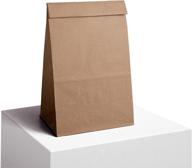 bonbon paper kraft brown paper bag - small treat bags for candy, crafts, gifts & party favors (100 count - bulk) logo