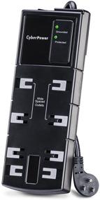 img 1 attached to 💡 CyberPower CSB808 Essential Surge Protector: 8 Outlet Power Strip, 1800J/125V, 8ft Cord