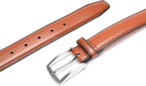 img 3 attached to Mark Fred Genuine Leather Handmade Men's Accessories in Belts