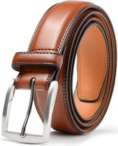 img 4 attached to Mark Fred Genuine Leather Handmade Men's Accessories in Belts