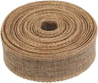 soophen inches burlap ribbon spool logo