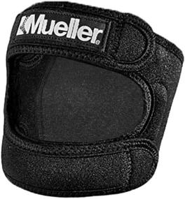 img 2 attached to 🏋️ Mueller Max Knee Strap - L/XL - Black: Ultimate Support for Active Knees