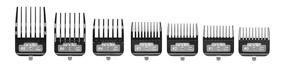 img 3 attached to 💇 Andis Bg Series Premium Metal Clip 7-comb Set: A Reliable Choice for Effortless Grooming, 1 count