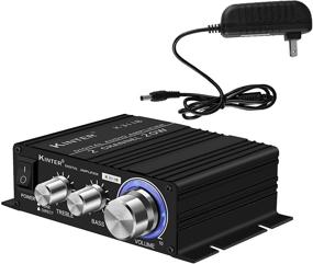 img 4 attached to Kinter K3118: TI Digital Hi-Fi Audio Mini Class D Amplifier for Home, Auto, DIY Arcade Stereo - 12V 3A Power Supply (Black)