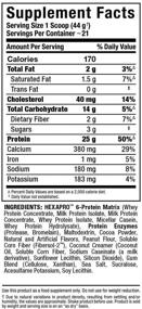 img 1 attached to ALLMAX Nutrition Hexapro Protein Cookies