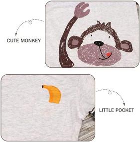 img 1 attached to 👕 Little Bitty Summer Cotton Clothing Sets: Stylish Boys' Clothing Collection