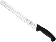 🔪 mercer culinary millennia black handle, 11-inch slicer: slice with precision and comfort logo