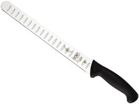 img 4 attached to 🔪 Mercer Culinary Millennia Black Handle, 11-Inch Slicer: Slice with Precision and Comfort